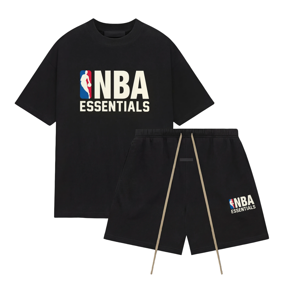 Fear of God Essentials NBA Black White Summer Set