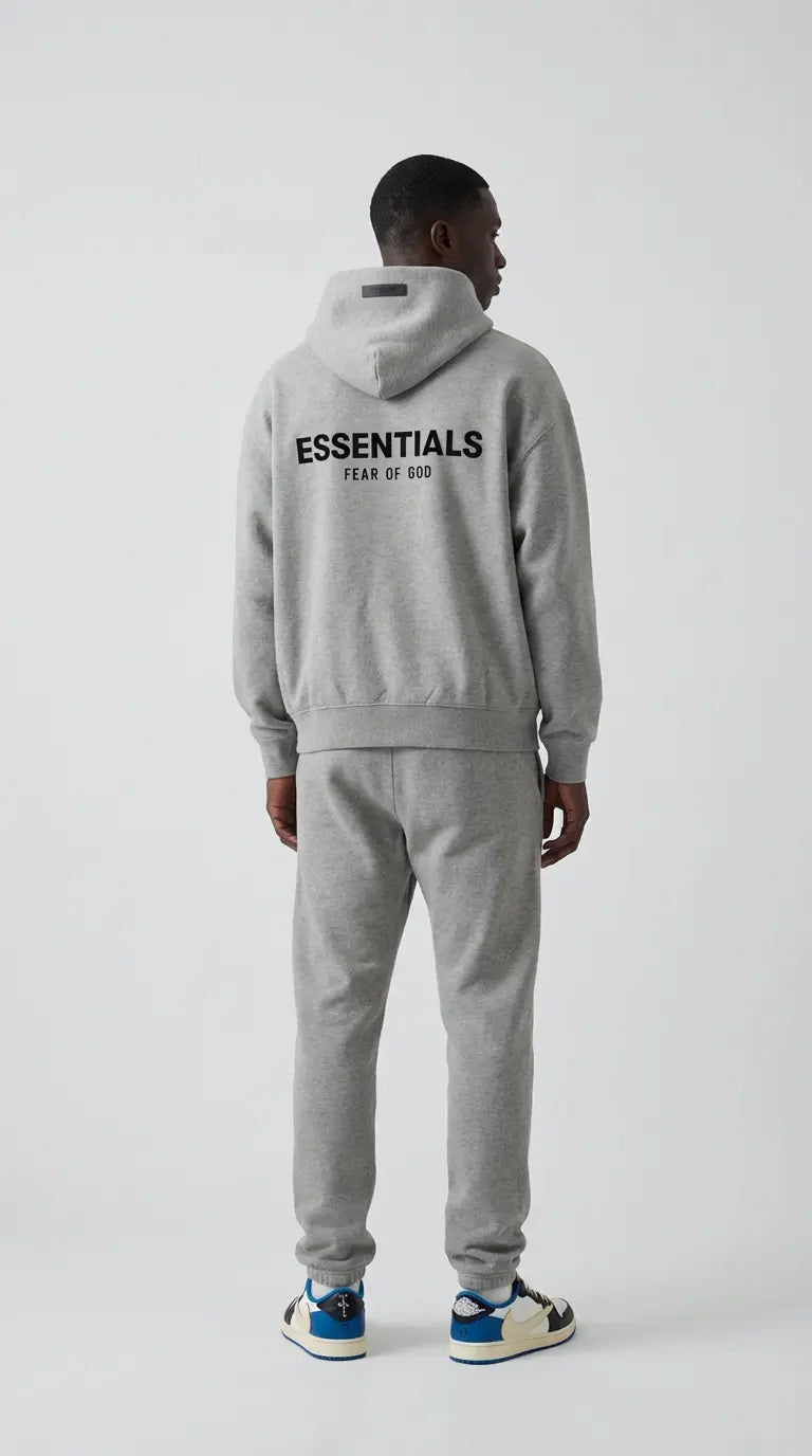 Fear of God Essentials Dark Oatmeal Full Set