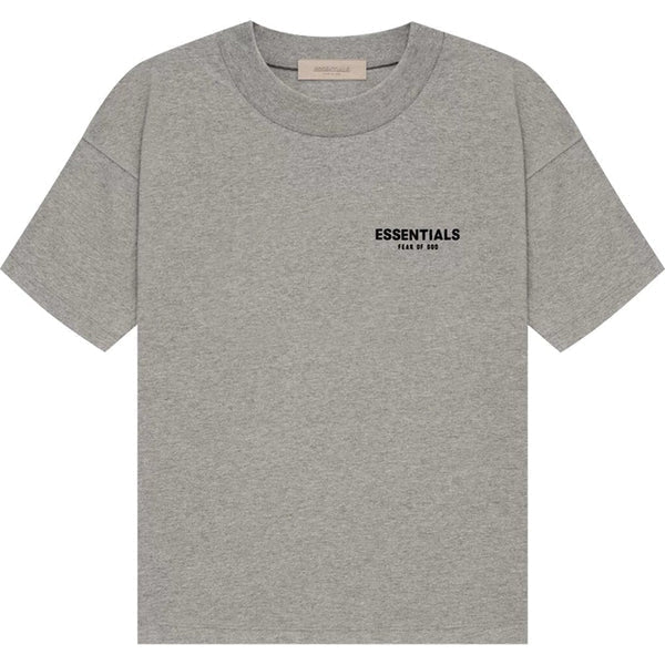 Kids Fear of God Essentials Dark Oatmeal Summer Set