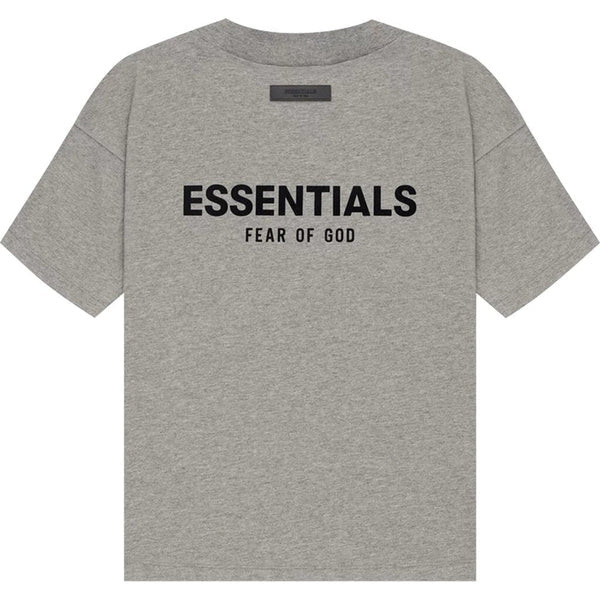Kids Fear of God Essentials Dark Oatmeal Summer Set