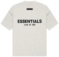 Kids Fear of God Essentials Light Oatmeal Summer Set