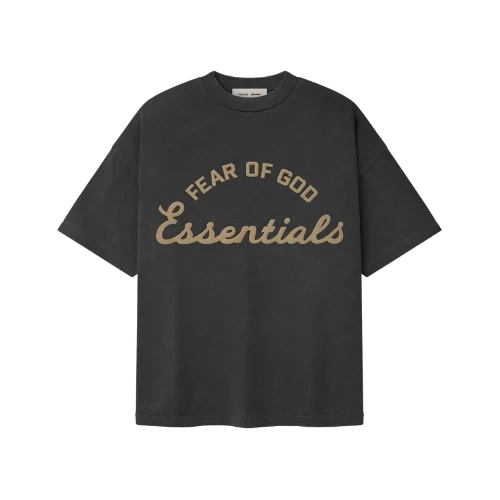 Fear of God Essentials 90s Faded Iron Grey T-Shirt