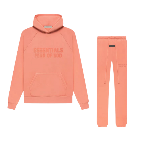 Fear of God Essentials FW22 Coral Full Set