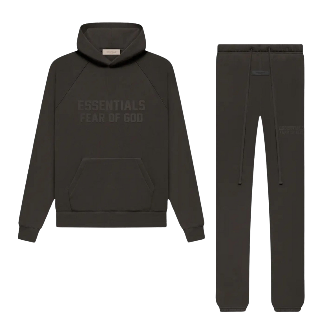Fear of God Essentials Off Black Full Set